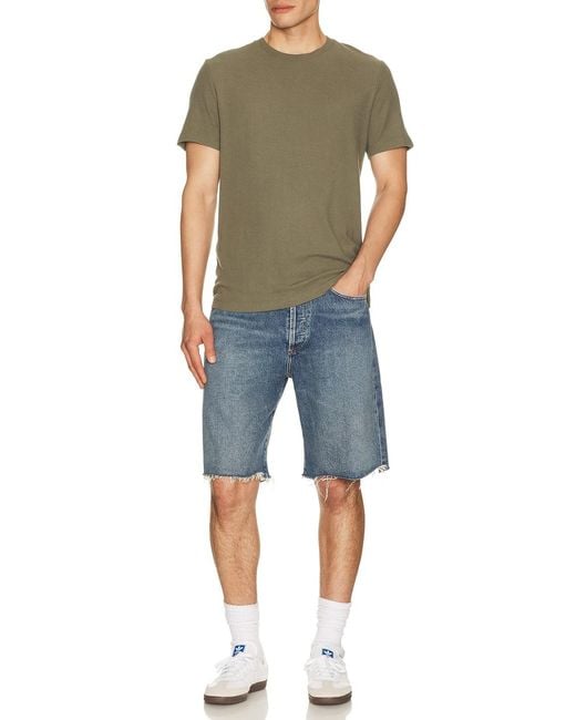 Agolde Blue Anson Short for men