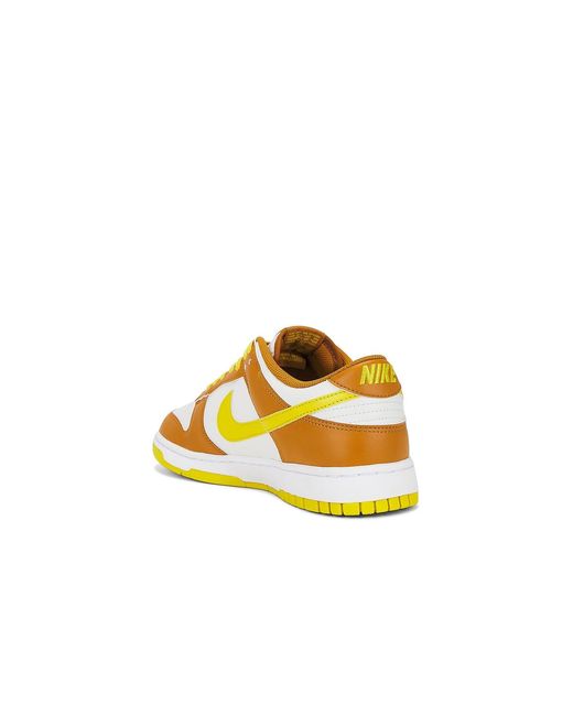 Nike Yellow Dunk Low Retro for men