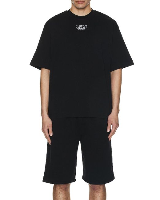 Off-White c/o Virgil Abloh Black Bandana Skate T-shirt for men