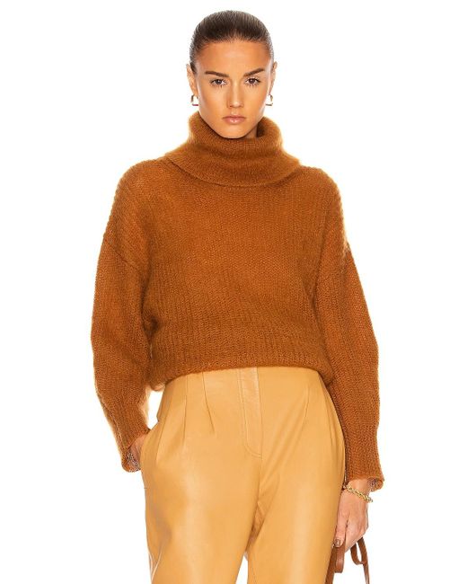 mohair turtleneck sweater