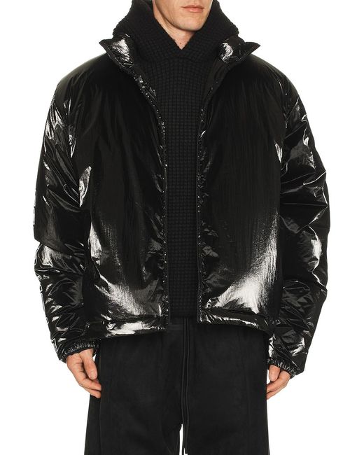 Fear Of God Puffer Jacket in Black for Men | Lyst