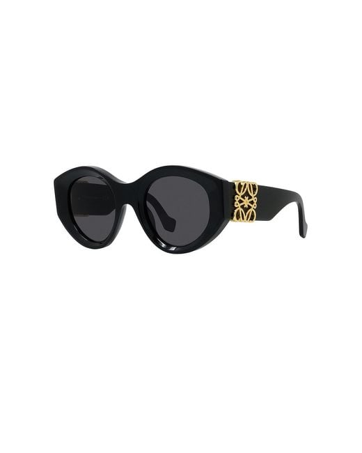 Loewe Black Anagram Sunglasses