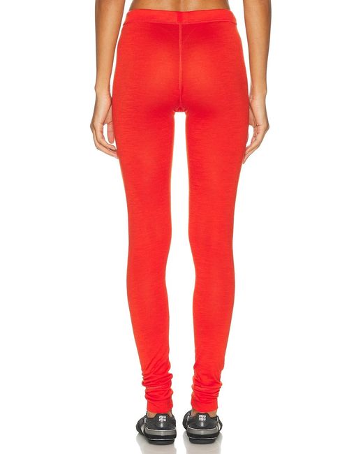 Jil Sander Red 029 Legging