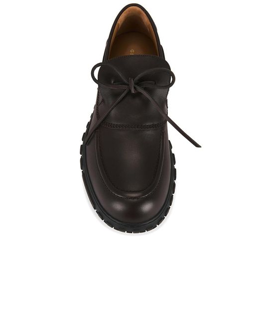 Givenchy Black Echo Boat Shoe for men