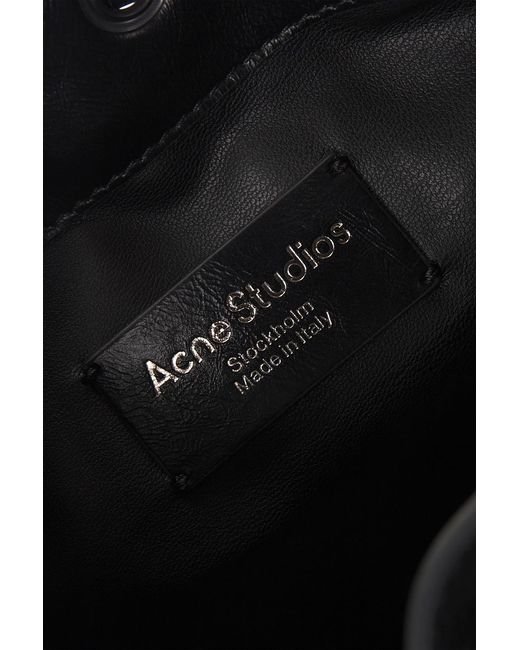 Acne Black Multipocket Mini Bucket Lux Bag