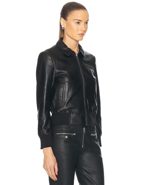 R13 Black Berlin Leather Jacket