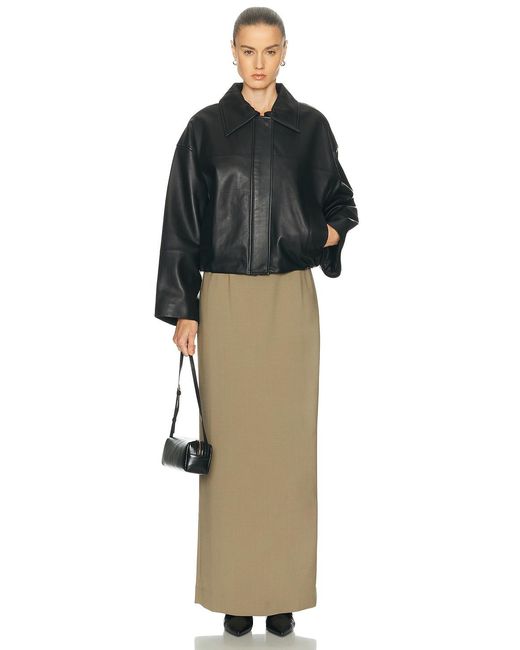SRG Black Millie Leather Jacket