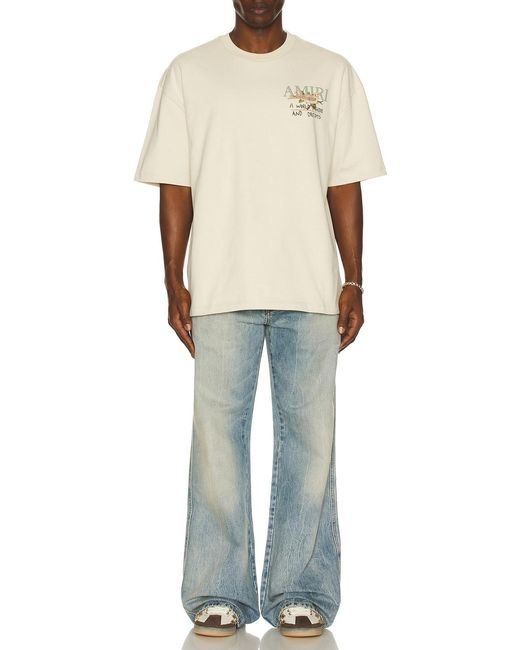 Amiri Blue Boot Cut Jean for men