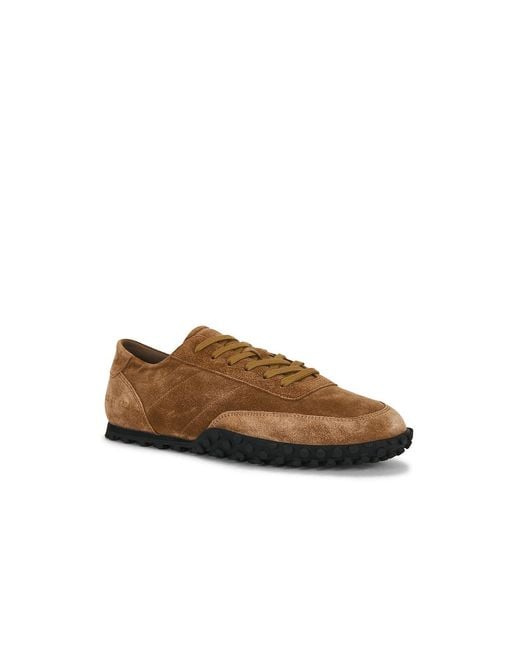 Common Projects Brown Common Project Suede Minimal Runner Seventy for men