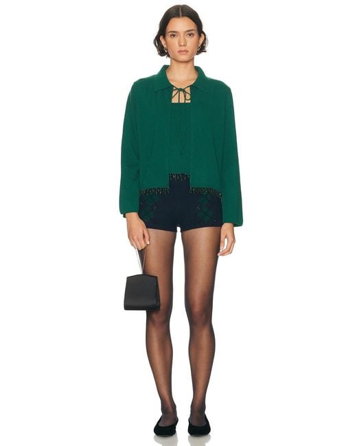Bode Green Lodge Cardigan