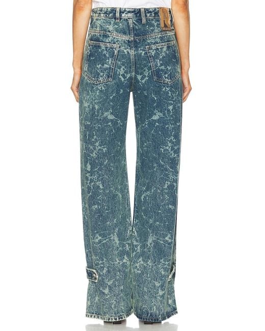 Rabanne Blue Straight Leg Jeans