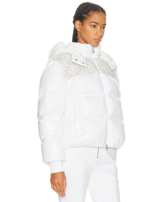Casablanca White Puffer Jacket