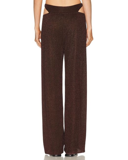 Oseree Brown Lumiere Multi Ring Pant