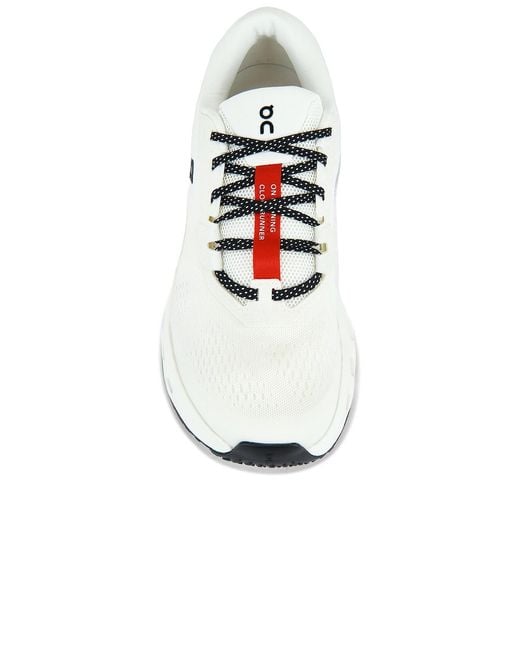 On Shoes White Cloudrunner 3 for men
