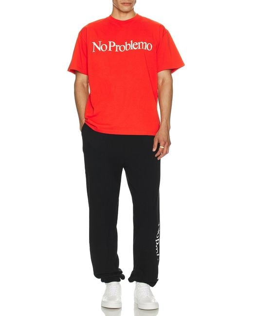 No Problemo Black Sweatpant for men