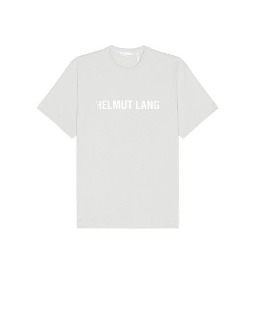 Helmut Lang White Outer Space 6 Tee for men