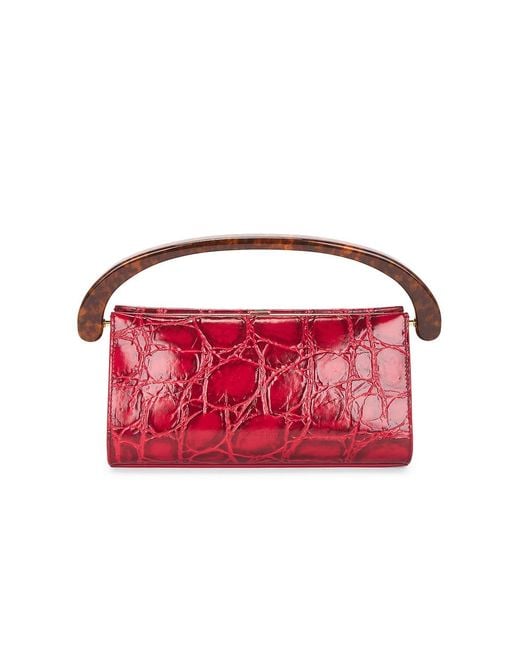 Dries Van Noten Red Crisp Bag