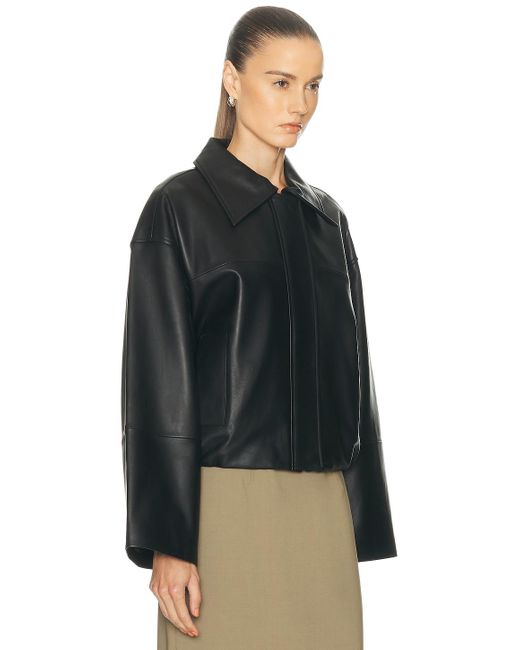 SRG Black Millie Leather Jacket