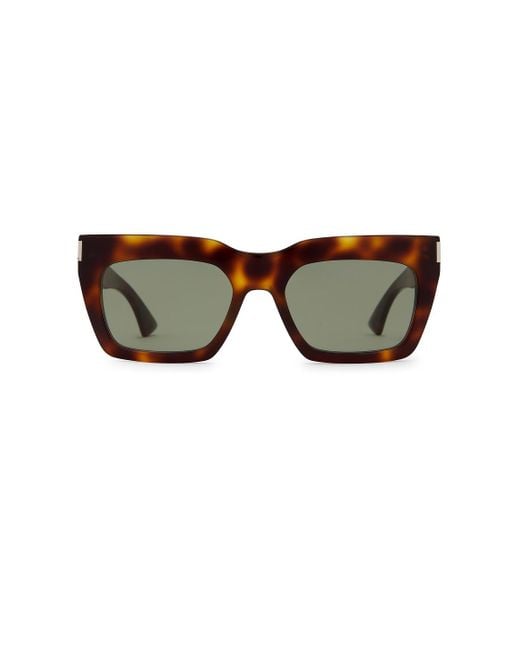 Saint Laurent Multicolor Rectangular Sunglasses for men