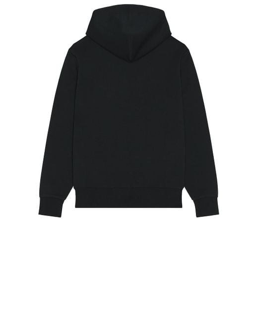 Polo Ralph Lauren Black Long Sleeve Double Knit Tech Hoodie With Large Camo Pony for men