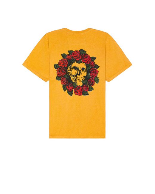 One Of These Days Orange Wreath Of Roses Tee for men