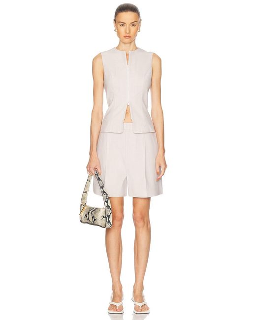Sir White Laredo Tailored Short