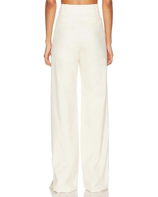 Saint Laurent White Bootcut Pant