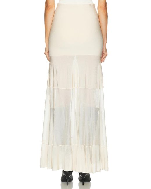 Altuzarra White Gorrell Skirt