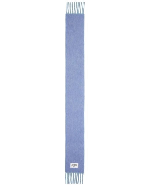 Acne Blue Volly Scarf