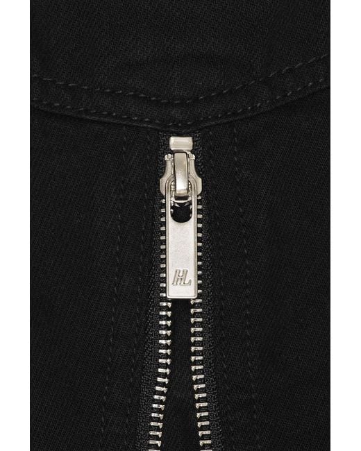 Helmut Lang Black Zip Carpenter Pant for men