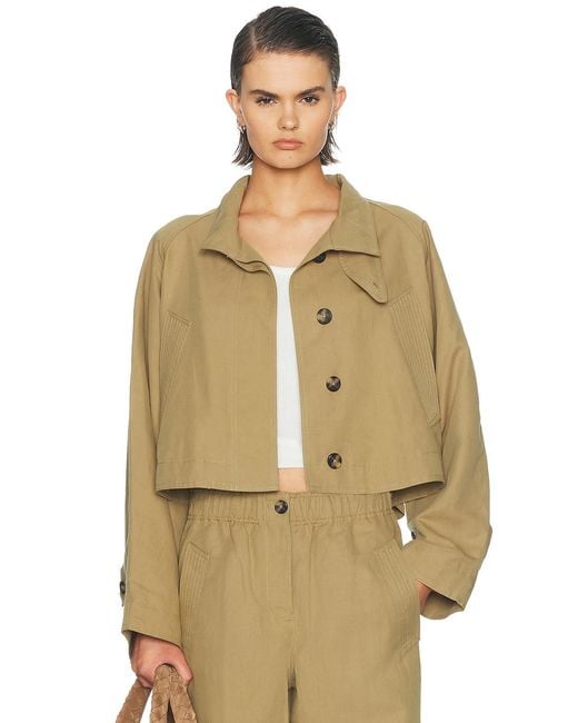 Helmut Lang Natural Cropped Jacket