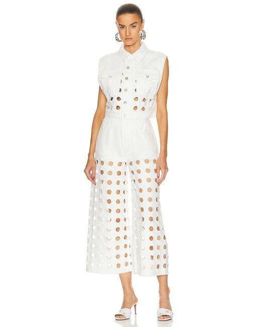 Alaïa White Alaïa Vest