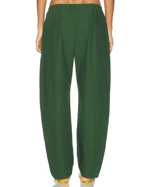 Leset Green Kyoto Drawstring Pant