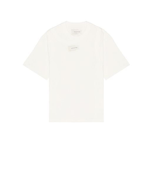 Feng Chen Wang White Deconstruction Tee for men
