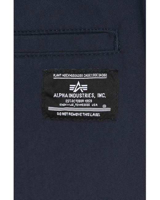 Alpha Industries Blue Deck Short for men
