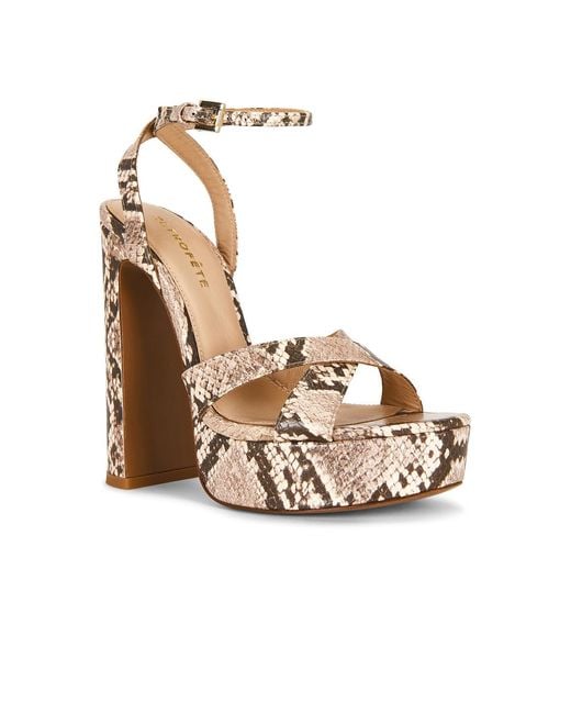 retroféte Metallic Melodia Platform