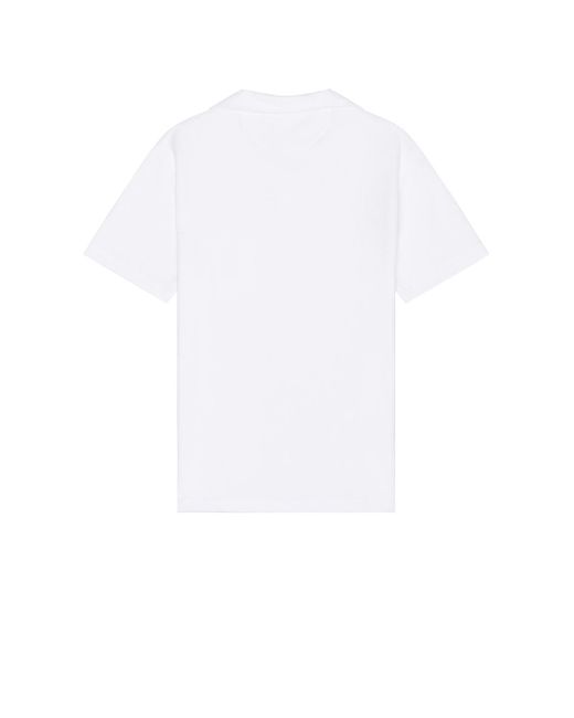 Polo Ralph Lauren White Terry Knit Shirt for men