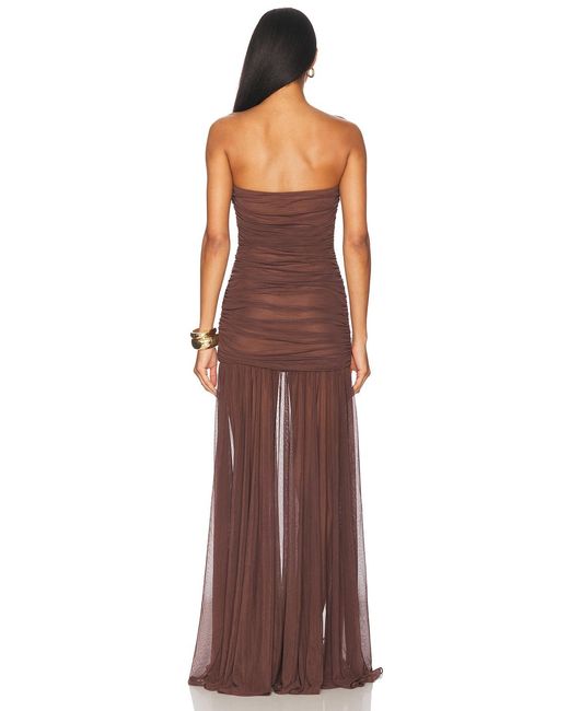 retroféte Brown Adele Dress