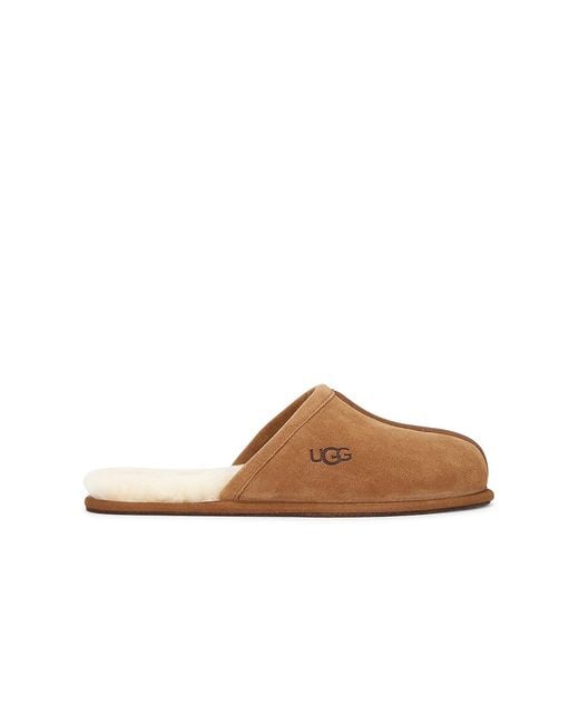Ugg Brown Scuff Slippers for men