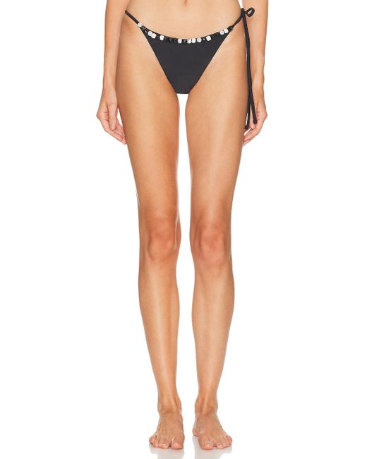 Sir Black Baci Beaded String Bikini Brief