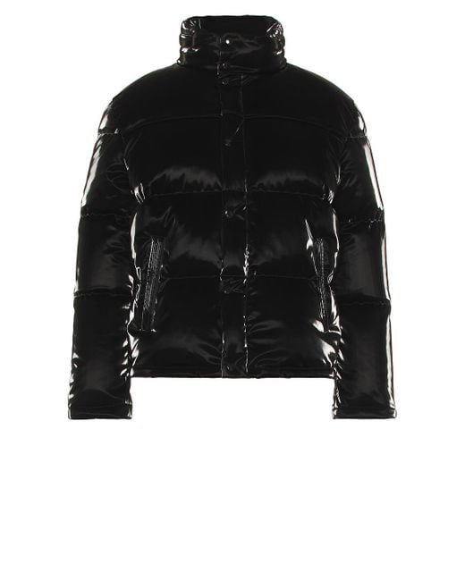 Saint Laurent Black Doudoune Oversize Jacket for men