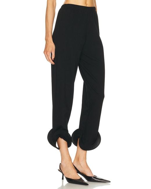 Sid Neigum Black Wave Hem Pant