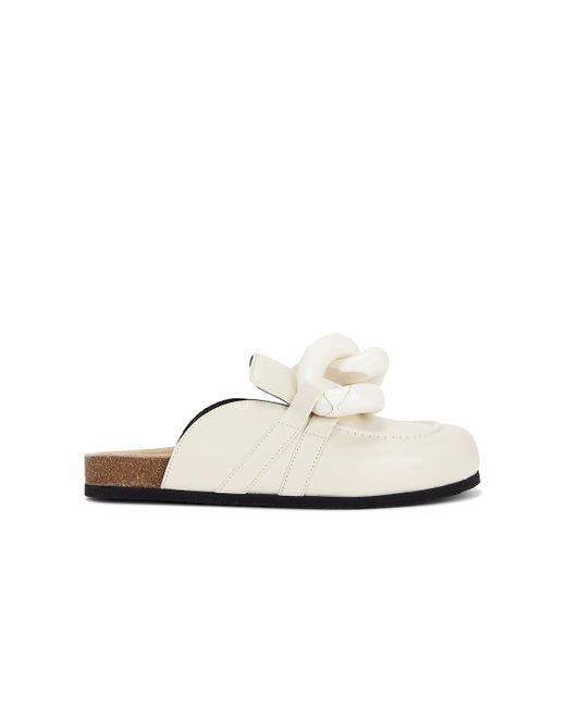 J.W. Anderson White Chain Loafer