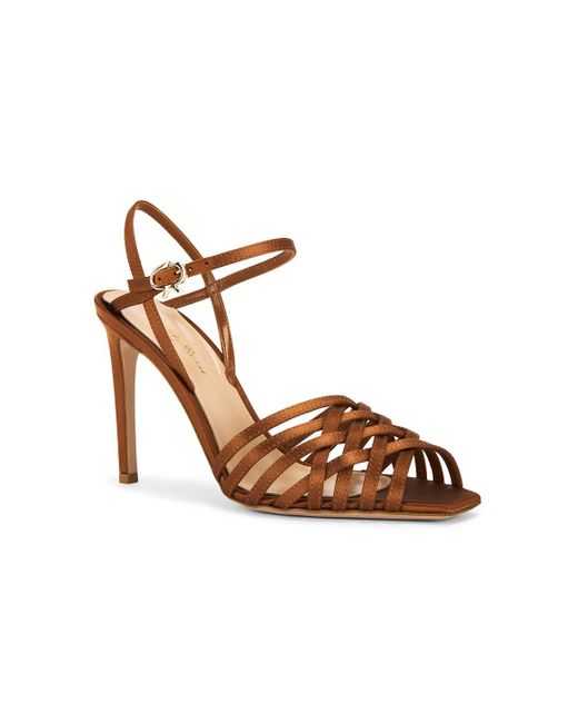Gianvito Rossi Brown Heeled Sandal