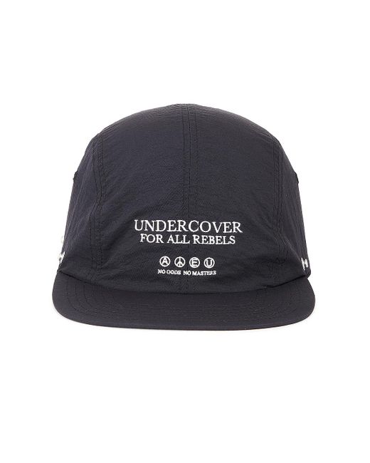 Undercover Black Graphic Cap for men