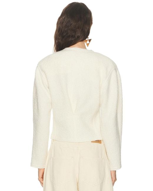 Isabel Marant White Suna Jacket