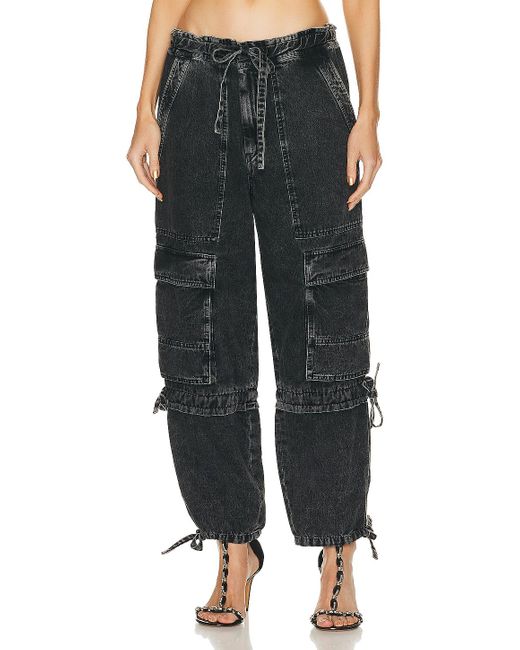 Isabel Marant Black Ivy Cargo Pant