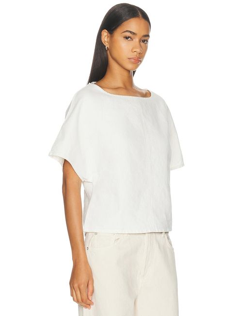 Twp White Simple Tee