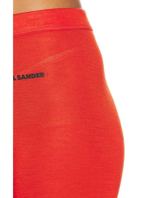 Jil Sander Red 029 Legging