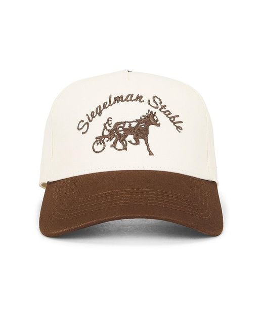 Siegelman Stable Multicolor Five Panel Hat for men